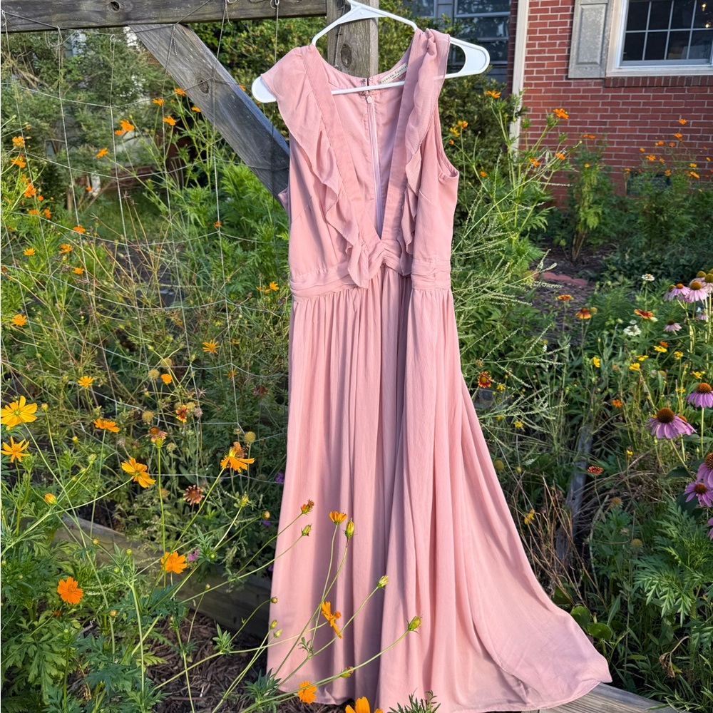 Eshakti Pink Sleeveless Dress